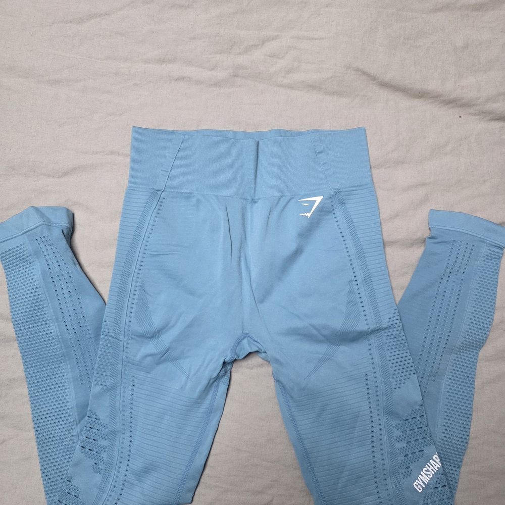 Gymshark Womens Sky Blue Leggings